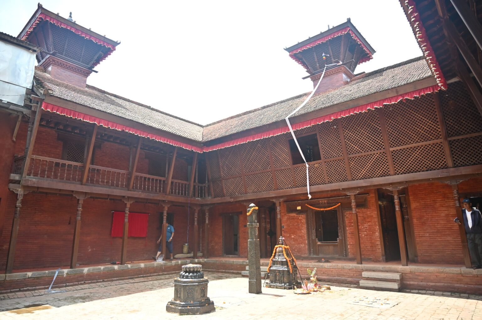 भारतको सहयोगमा पुनर्निर्मित पाटनका गुस्तल महाविहार र प्रथमश्री महाविहारको आगम उद्घाटन